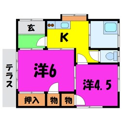 伊藤貸家の物件間取画像